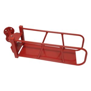 Hydrant Hose Cradle is the free swing type with 180 degree movement suitable for holding one length of 2 1/2″ x 30m layflat fire hose.