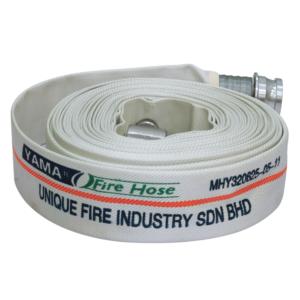 The hose canvas is widely use in Malaysia Fire Hydrant and Wet Riser System.It's normally put inside hydrant cabinet and hose's cradle for standby use.